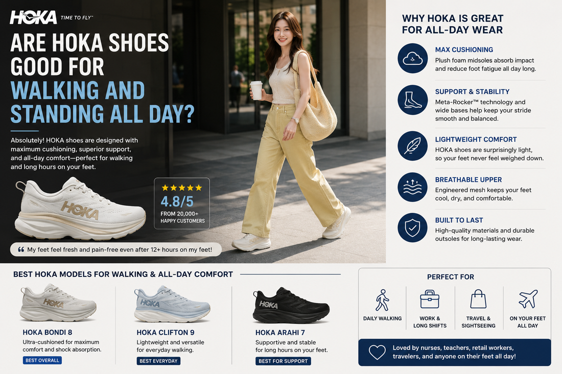 Are Hoka Shoes Good for Walking and Standing All Day
