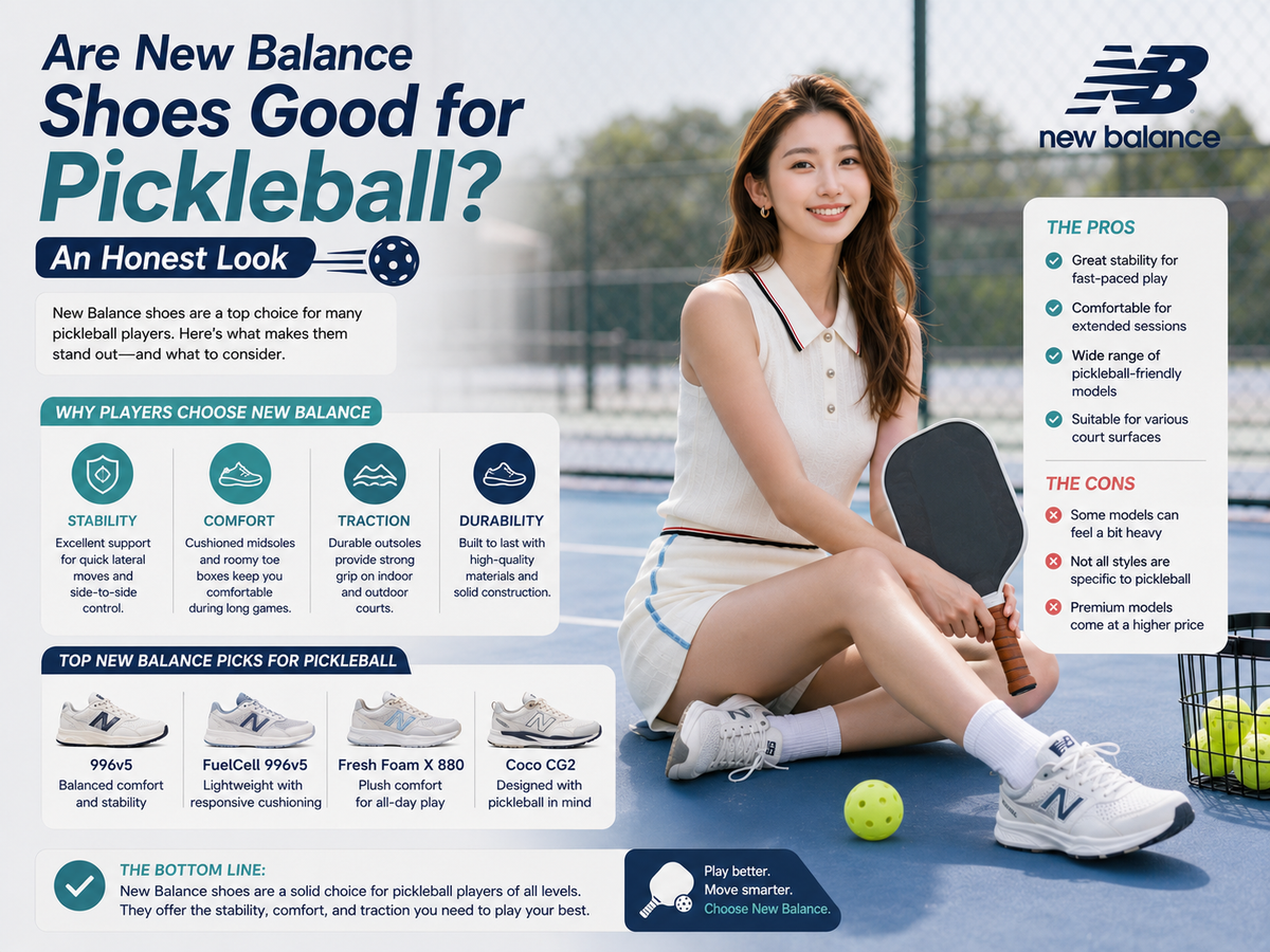 Are New Balance Shoes Good for Pickleball? An Honest Look