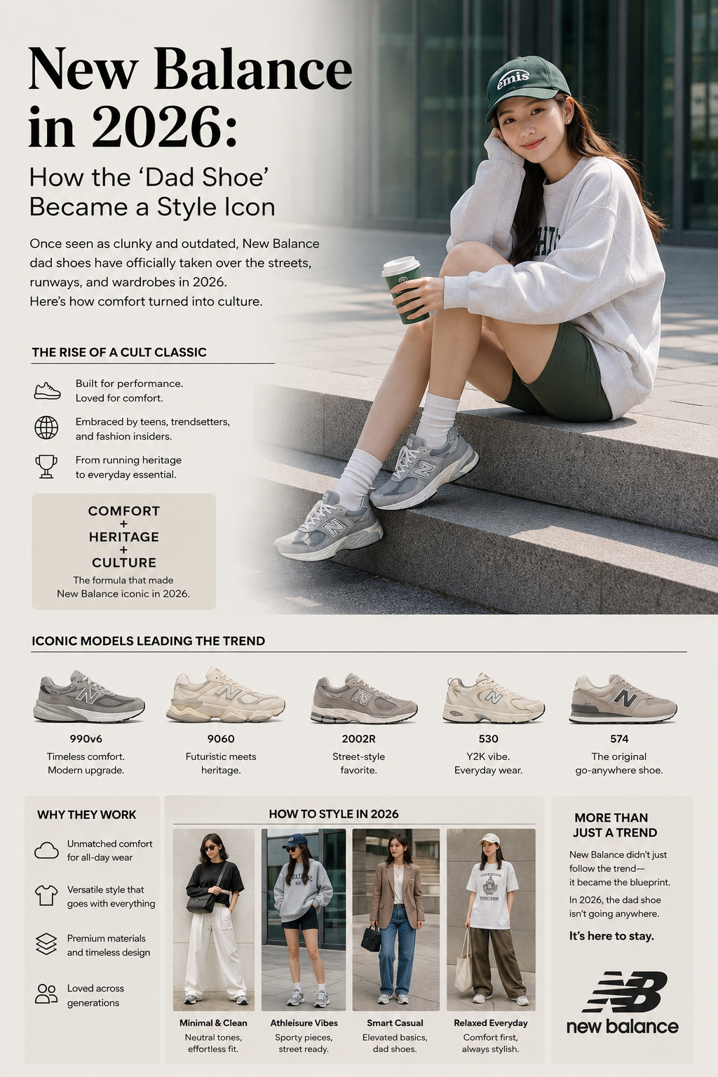 New Balance in 2026: How the 'Dad Shoe' Became a Style Icon