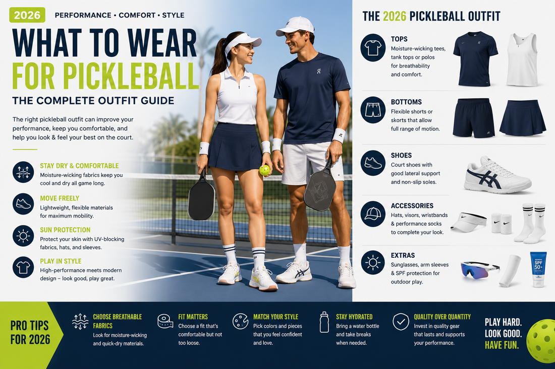 What to Wear for Pickleball in 2026 The Complete Outfit Guide