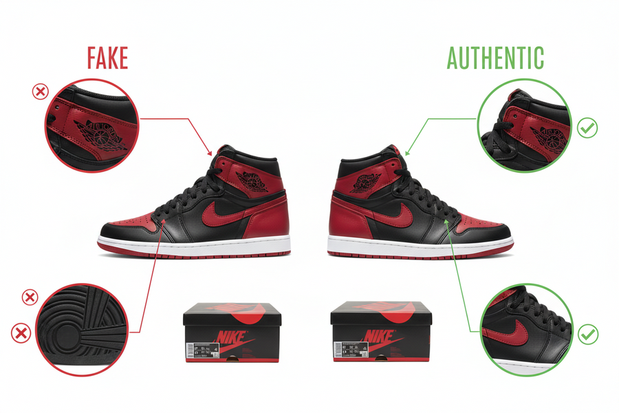 How to Spot Fake Air Jordans: A Buyer's Checklist