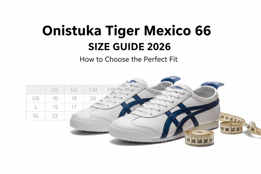 Onitsuka Tiger Mexico 66 Size Guide 2026: How to Choose the Perfect Fit