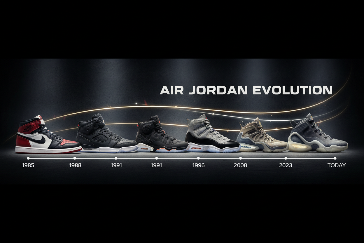 The Complete Air Jordan Model Timeline: 1 to Today