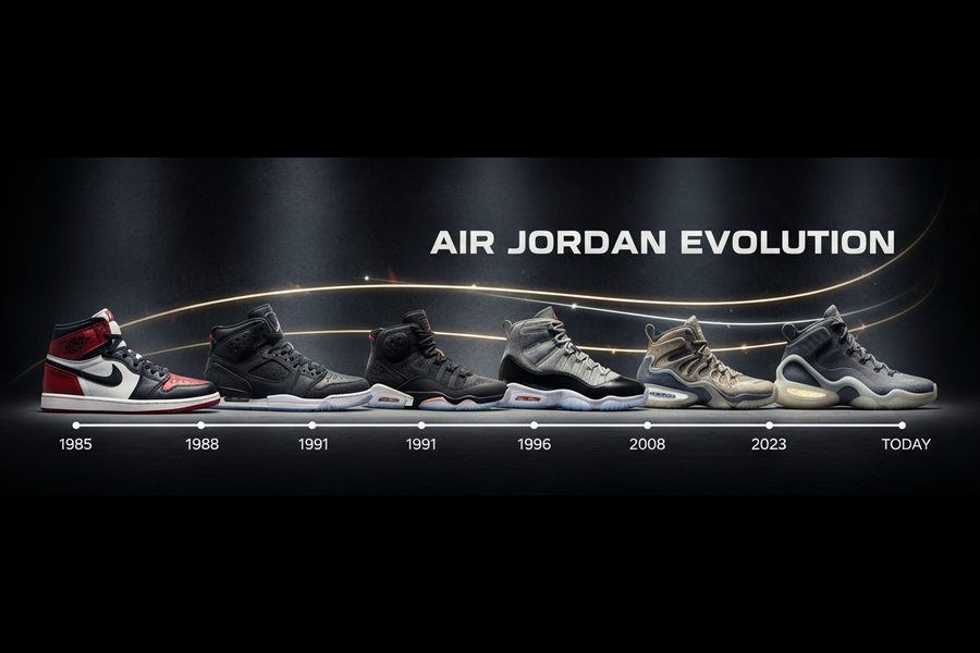 The Complete Air Jordan Model Timeline: 1 to Today