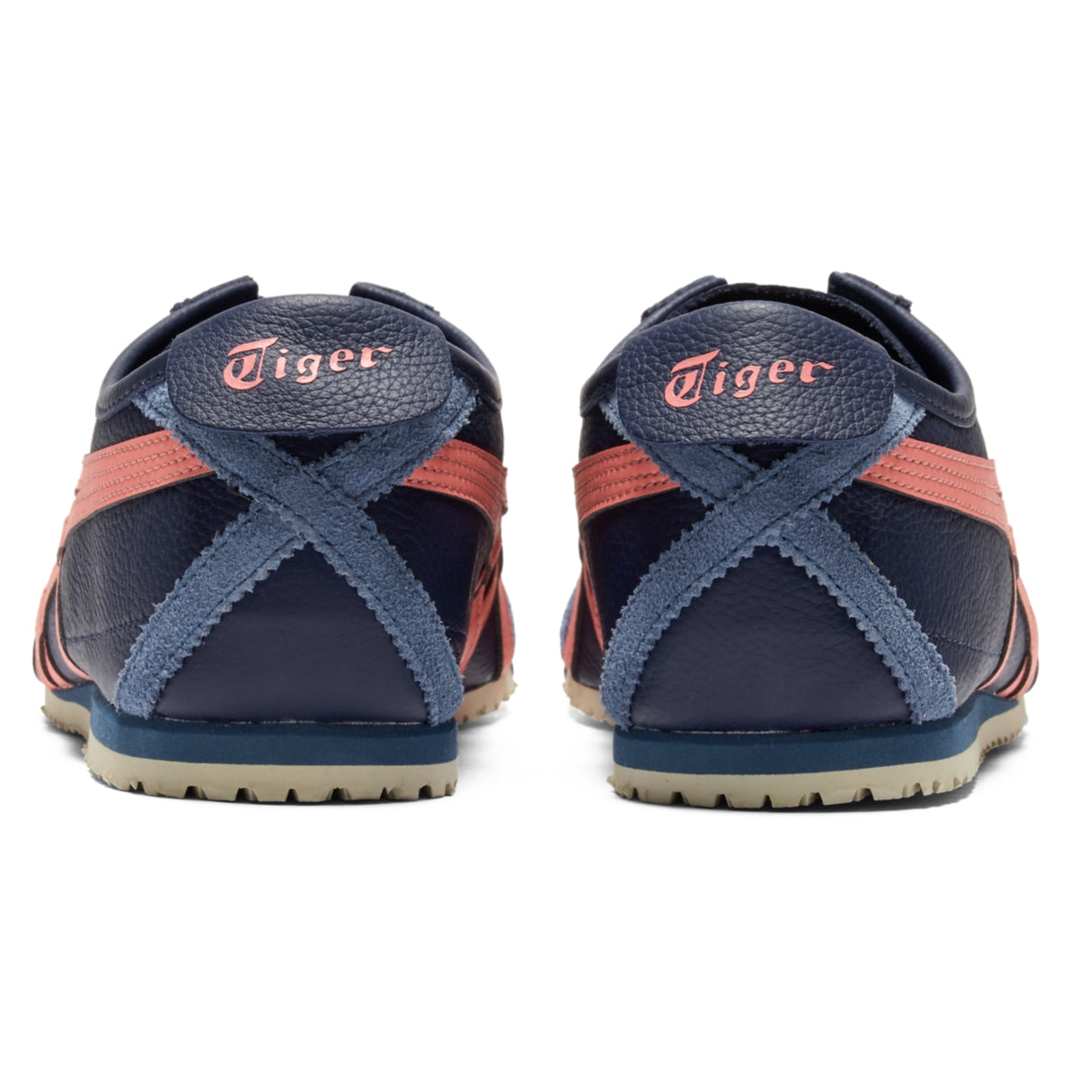 Onitsuka Tiger Mexico 66 Peacoat/Guava heel