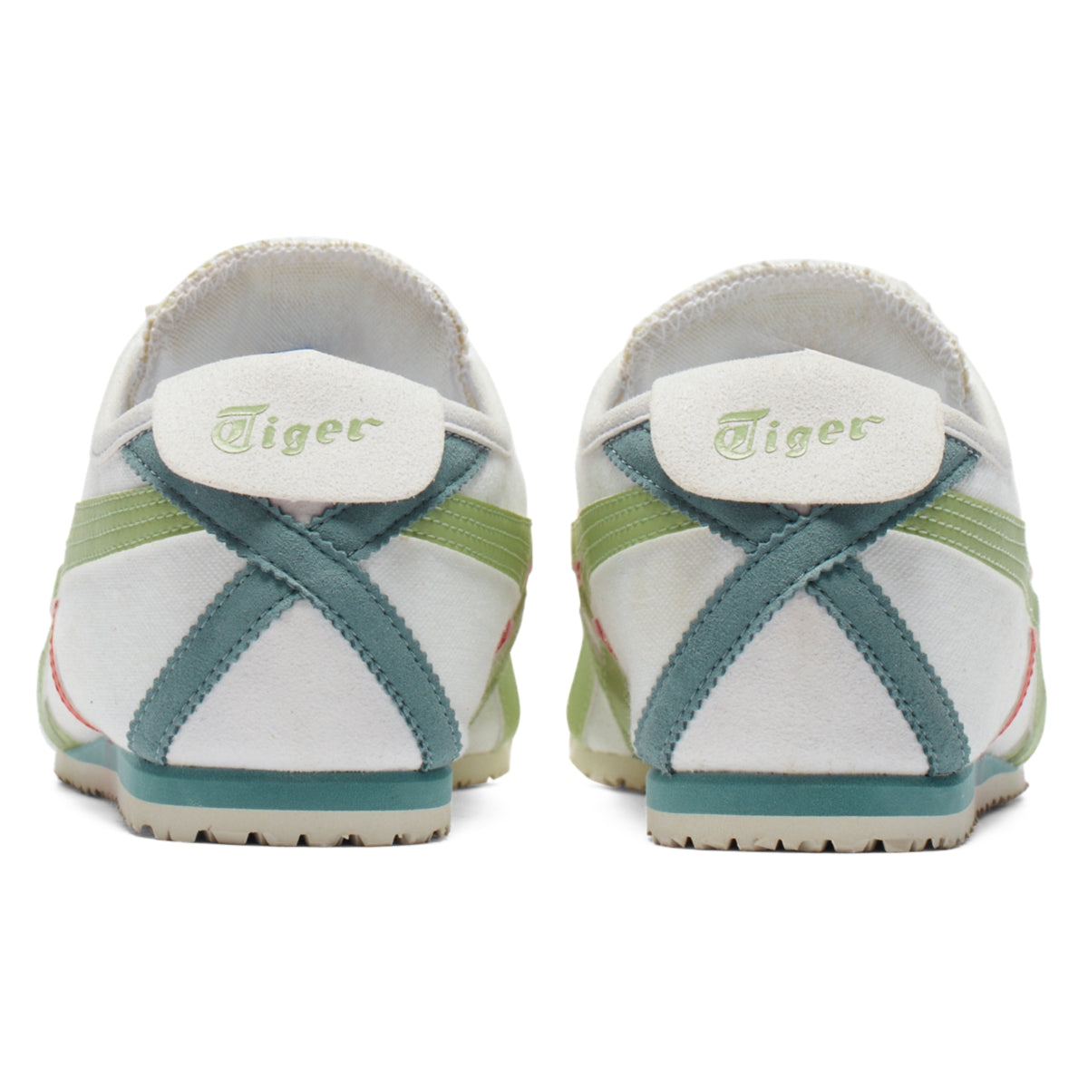 Onitsuka Tiger Mexico 66 Slip-On White/Jade heel
