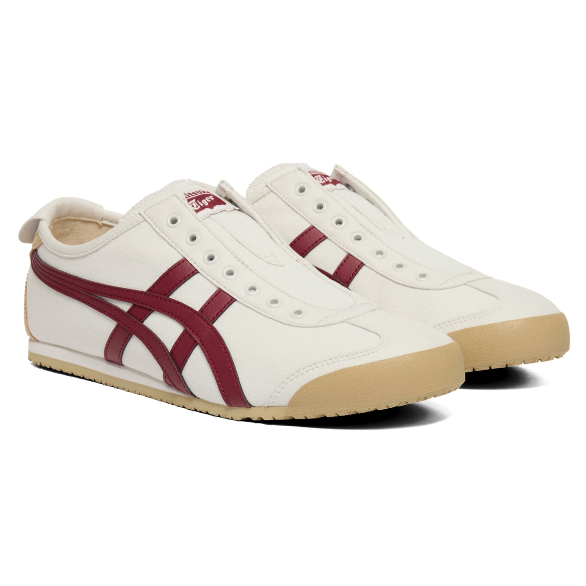 Onitsuka Tiger Mexico 66 Slip-On Off-White/Beet Juice front