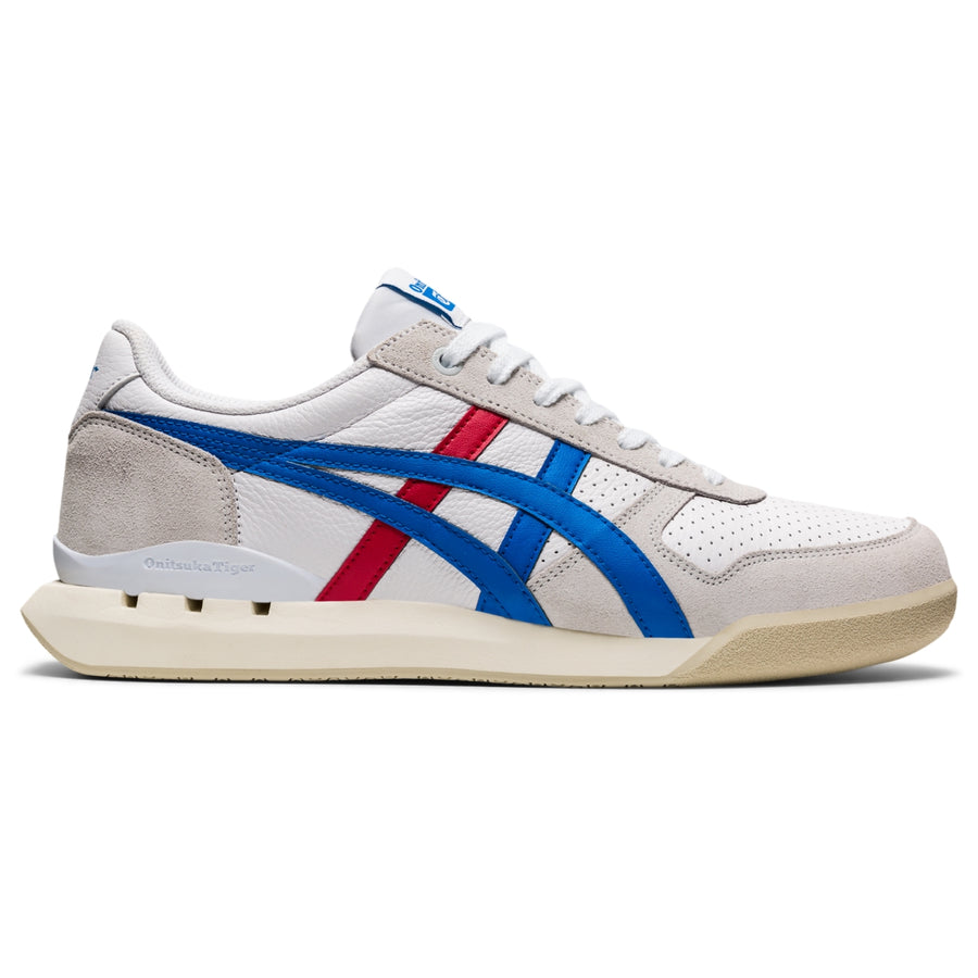 Onitsuka Tiger Ultimate 81 EX White/Directoire Blue lateral
