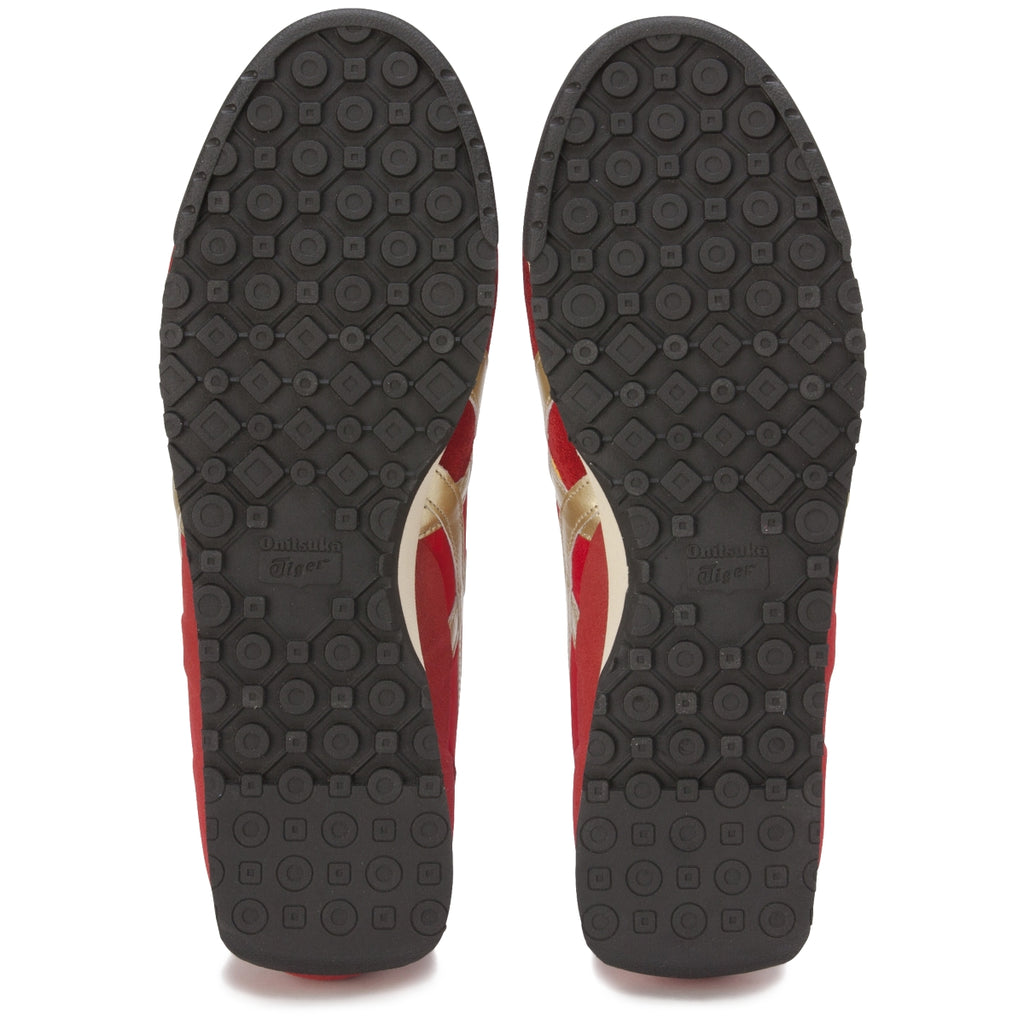 Onitsuka Tiger Ultimate 81 NM Classic Red/Pure Gold sole
