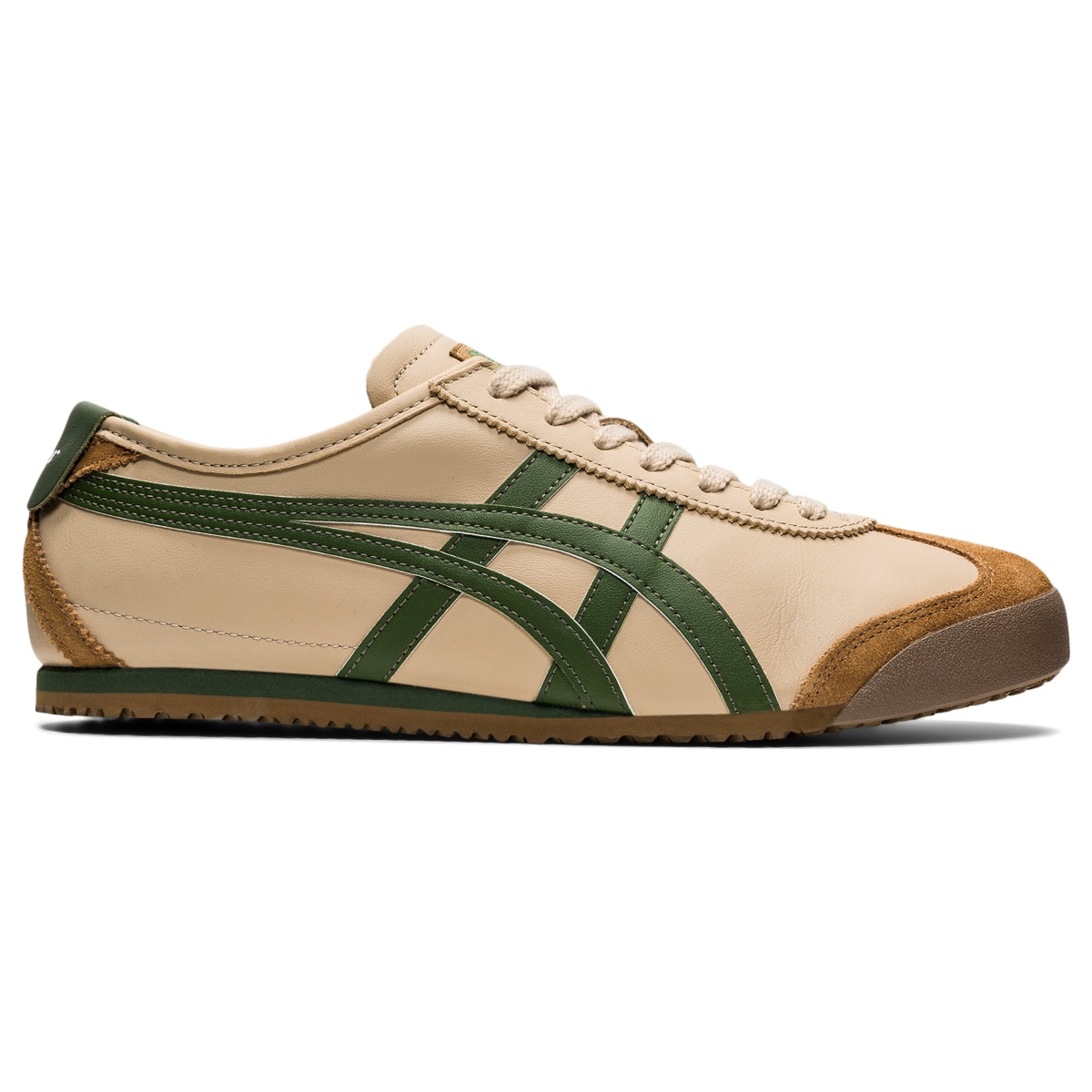 Onitsuka Tiger Mexico 66 Beige/Grass Green lateral