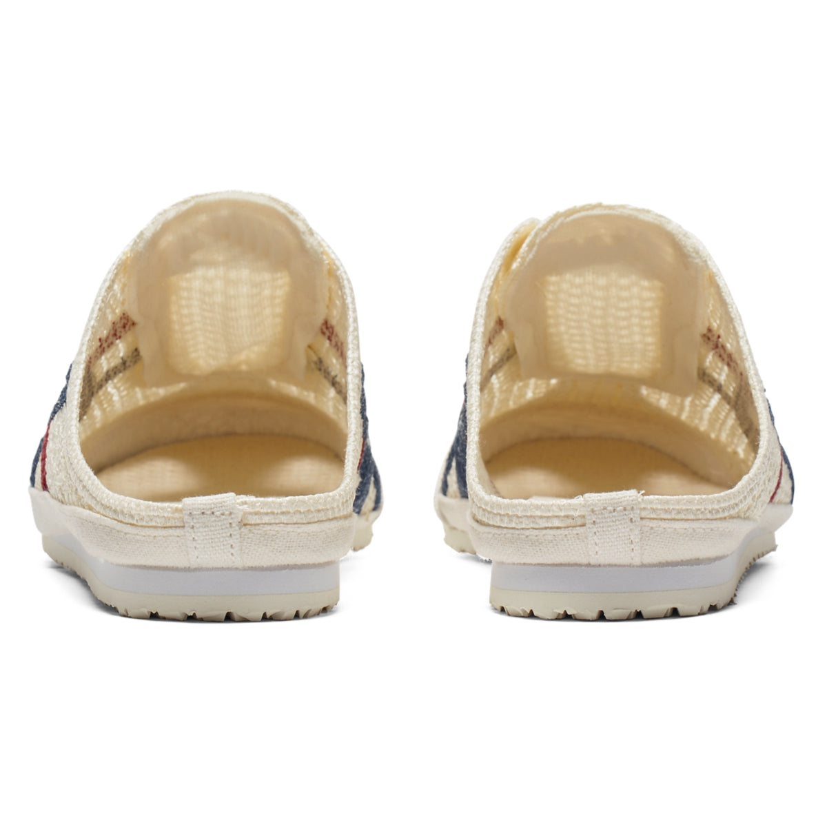 Onitsuka Tiger Mexico 66 Sabot Cream/Mako Blue heel