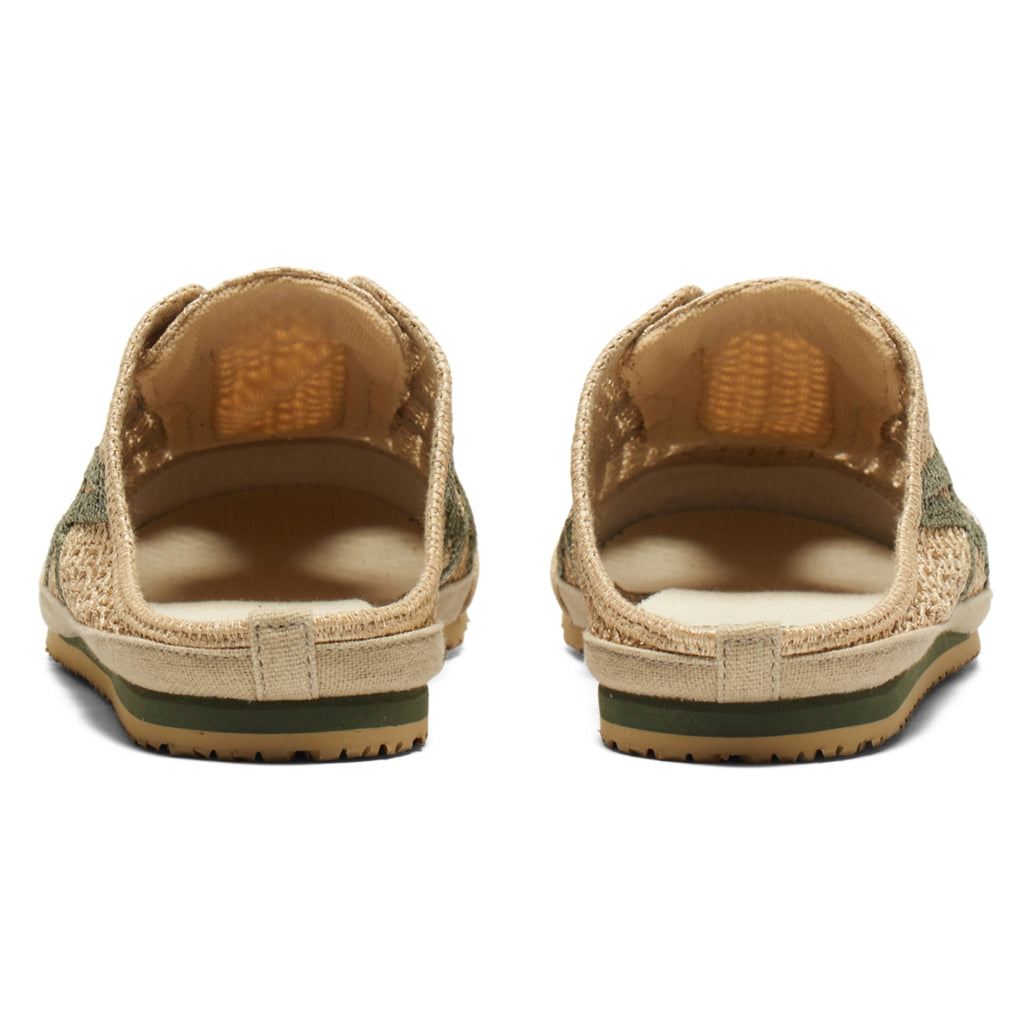 Onitsuka Tiger Mexico 66 Sabot Beige/Green heel