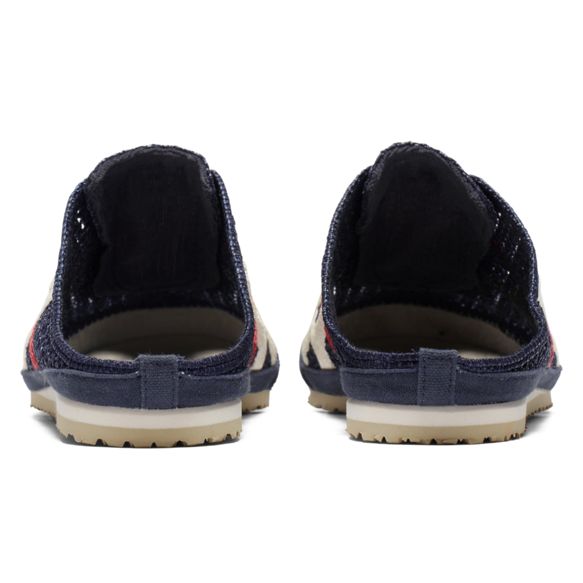Onitsuka Tiger Mexico 66 Sabot Iron Navy/Cream heel