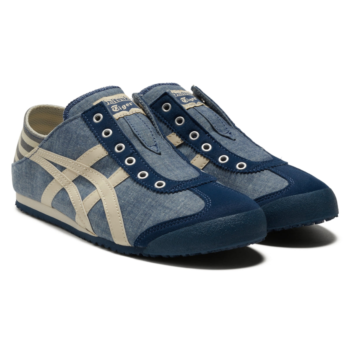Onitsuka Tiger Mexico 66 Paraty Blue Chambray/Natural front
