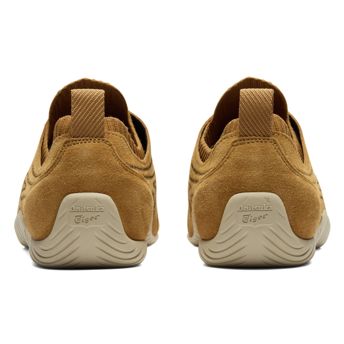 Onitsuka Tiger SCLAW Tan Presidio/Black Coffee heel