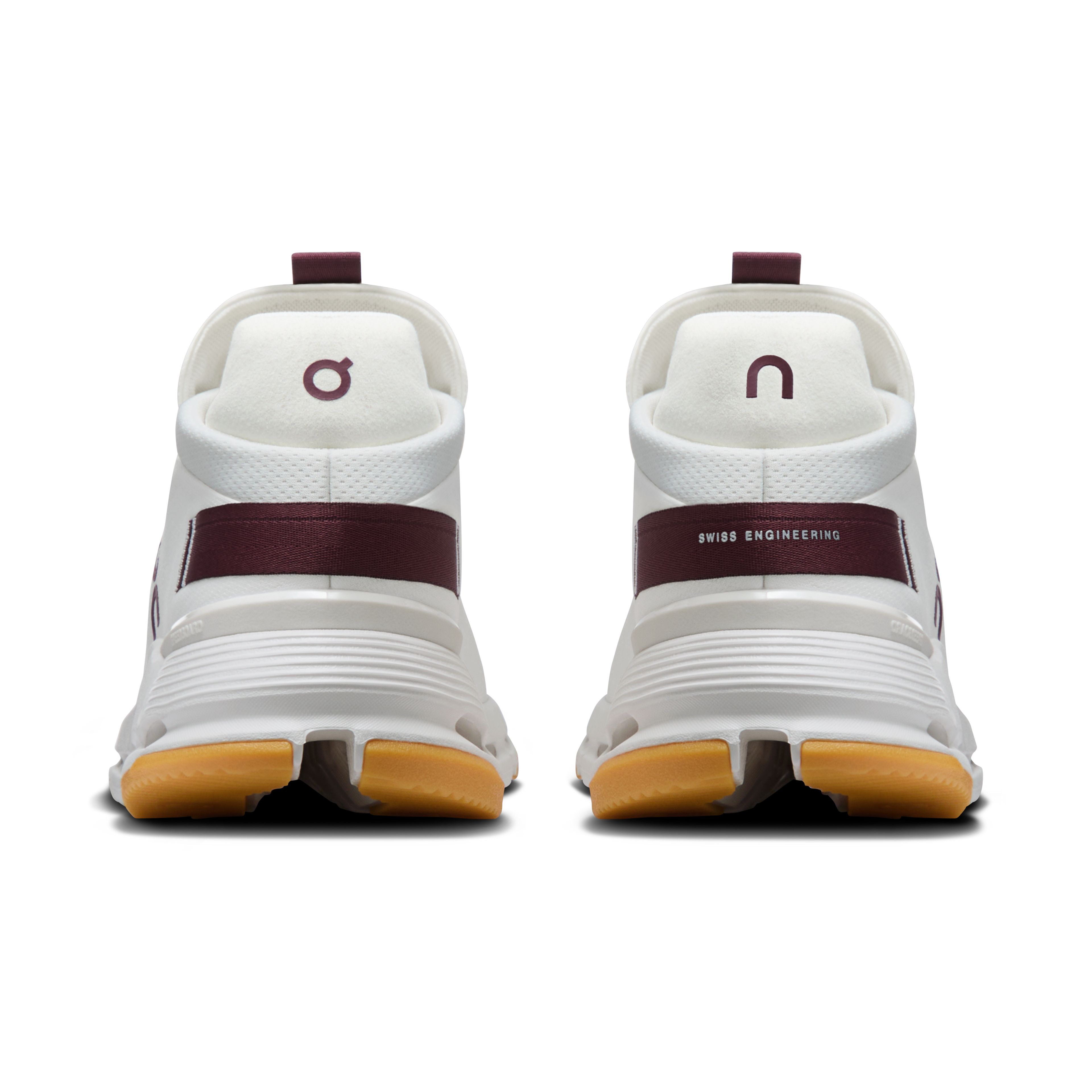 On Cloudnova 2 Men's Ivory Maroon 3ME30214758 sole