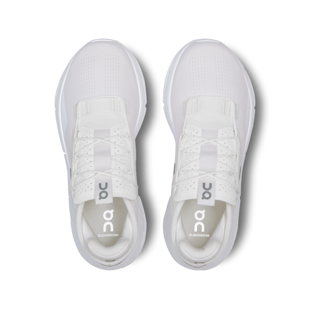 On Cloudnova 2 Men's All White 3ME30210108 medial