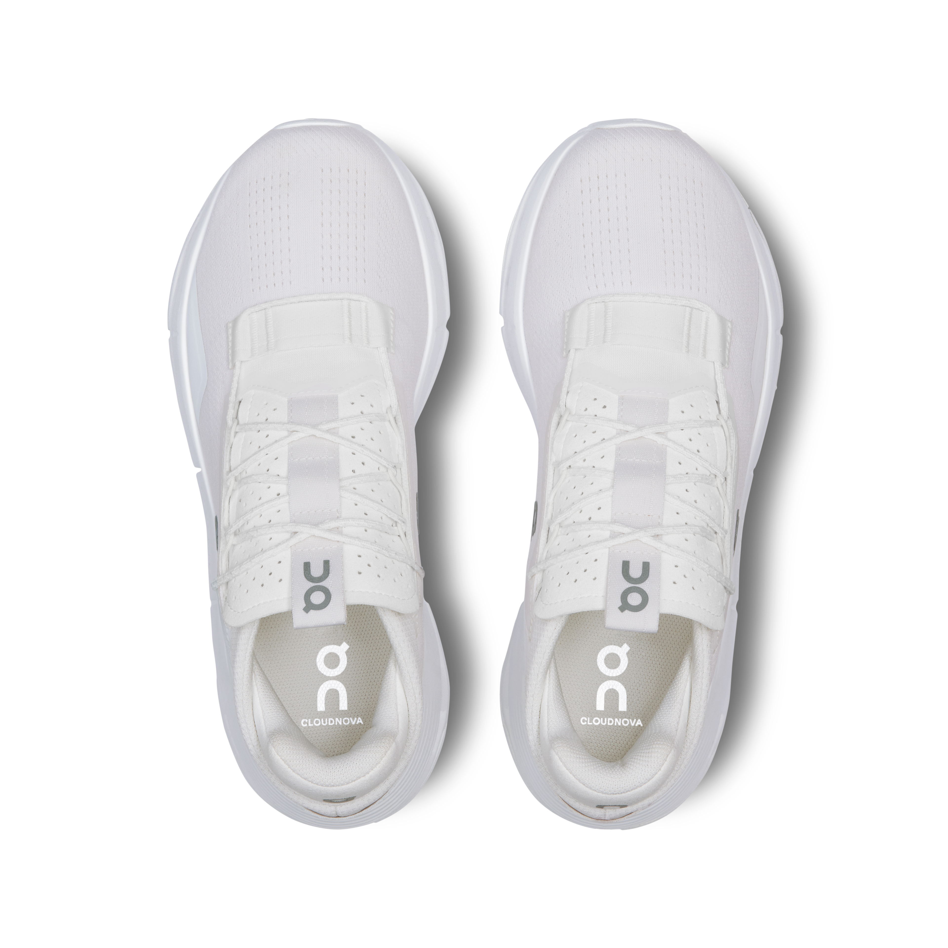 On Cloudnova 2 Men's All White 3ME30210108 medial