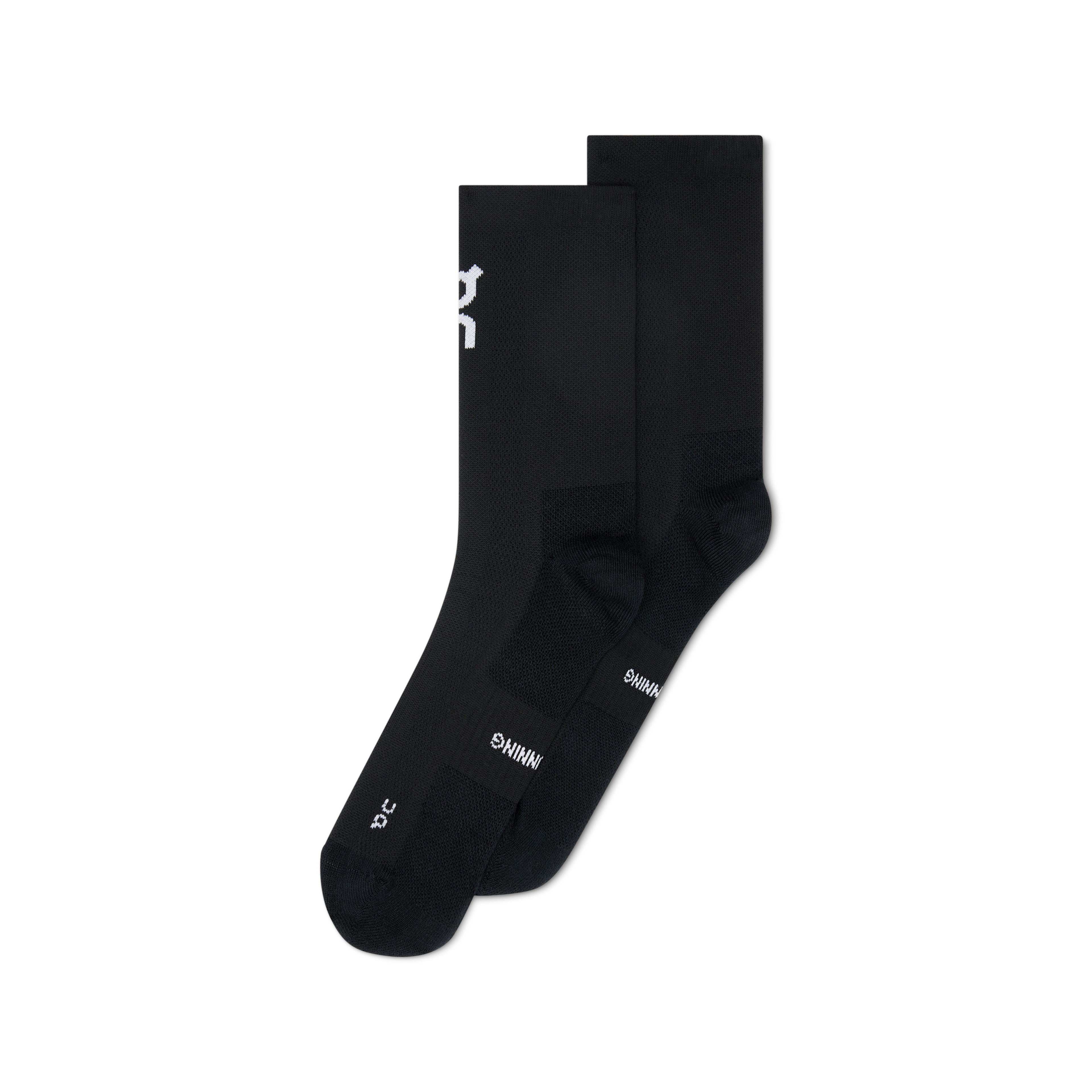 On Core Run Sock High 2-Pack Black