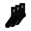 On Logo Sock High 3-Pack Black