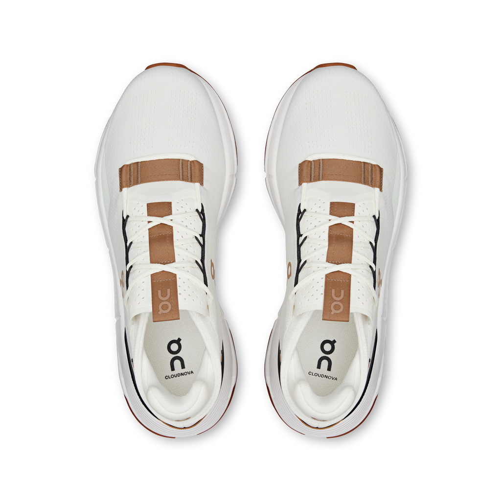 On Cloudnova 2 Men's Ivory Sphinx 3ME30214798 medial