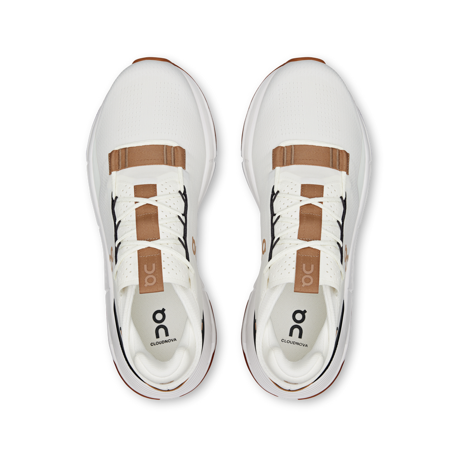 On Cloudnova 2 Men's Ivory Sphinx 3ME30214798 medial